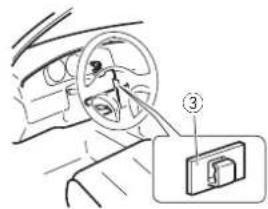 PIONEER DEH-7350BT - Wheninstallingthemicrophoneon thesteeringcolumn - 3