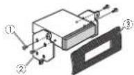 PIONEER DEH-7450SD - Montaje trasero DIN - 2