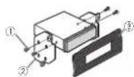 PIONEER DEH-8350SD - MontagemtraseiraDIN - 2