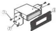 PIONEER DEH-9350SD - 2Aprietelosdostornillosencadalado. - 1