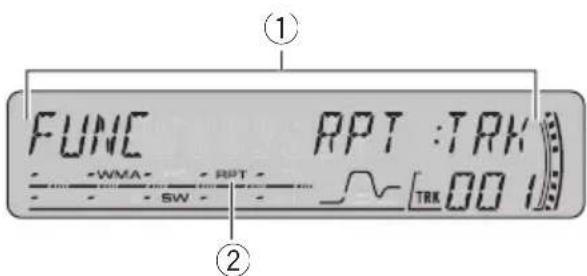 PIONEER DEH-P4850MP - Introdução à operação avançada do CD player incorporado (MP3/WMA/WAV) - 1