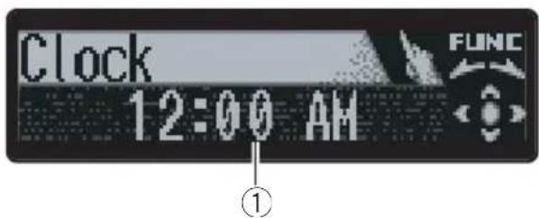 PIONEER DEH-P7750MP - Definição dos ajustes iniciais Ajuste de hora - 1