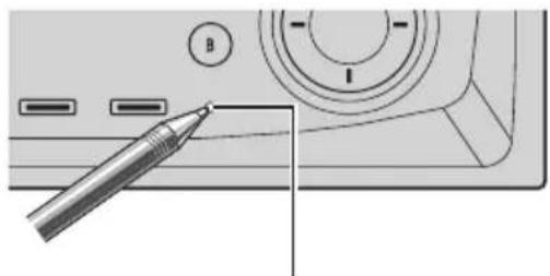 PIONEER DEH-P9650MP - Reajuste do microprocessador - 1