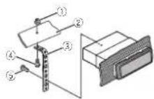 PIONEER DEH-X8550BT - MontagemdianteiraDIN - 2