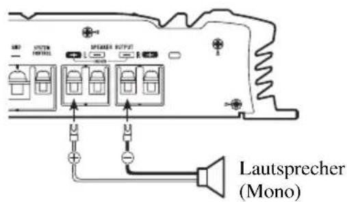 PIONEER GM-5000T - Anschließen der Lautsprecherkabel - 2