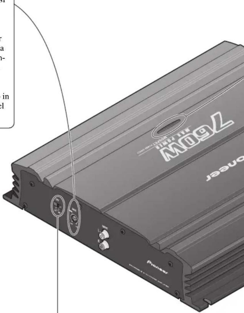 PIONEER GM-5000T - Comando del guadagno - 1