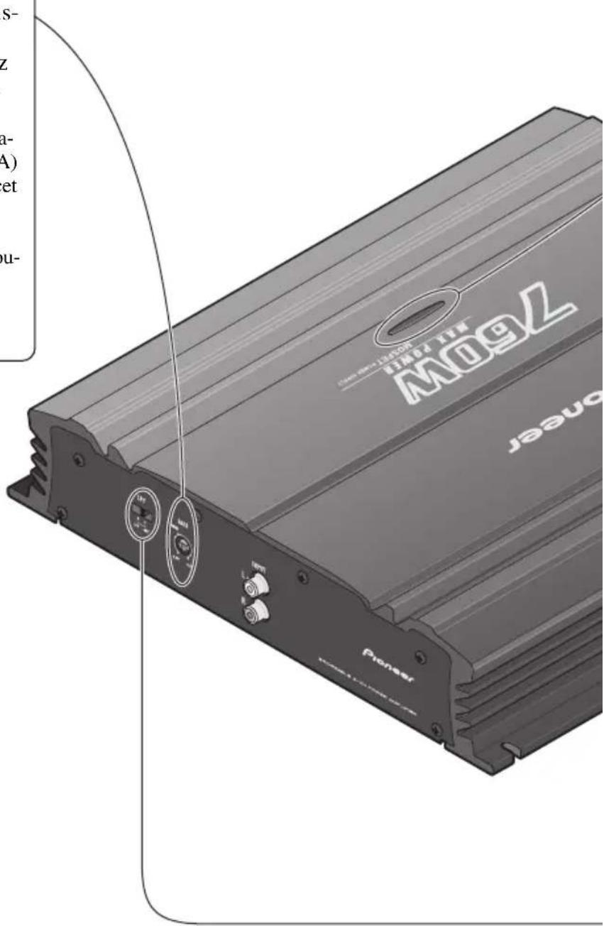 PIONEER GM-5000T - Commande du gain - 1