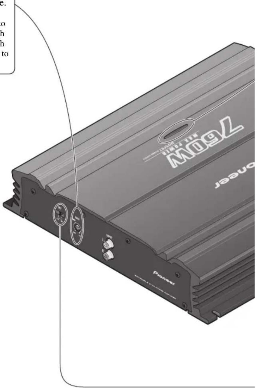 PIONEER GM-5000T - Gain Control - 1