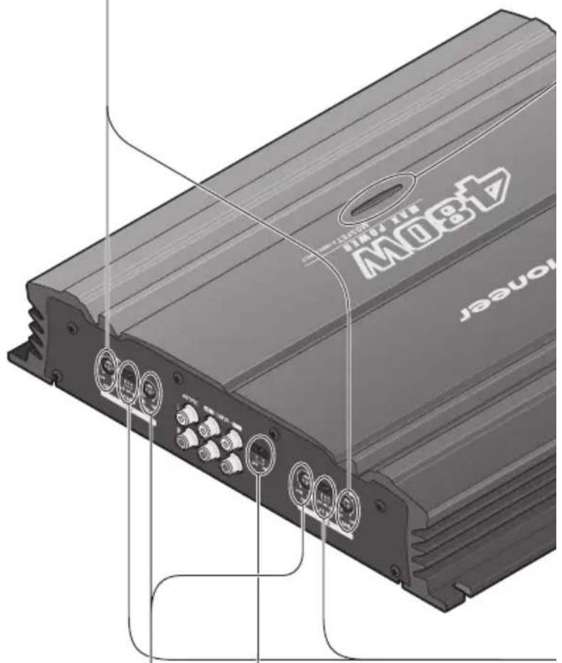 PIONEER GM-6000F - Versterkingsregelaar - 1