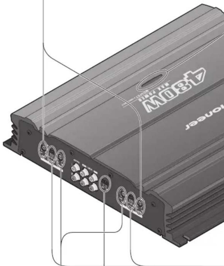 PIONEER GM-6000F - Sélecteur d'entrée - 1