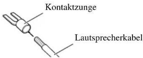 PIONEER GM-7200M - Anschluss der Lautsprecher-Klemmen - 2