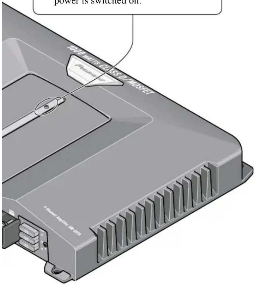 PIONEER GM-D515 - Power Indicator - 1