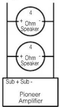 PIONEER GM-D515 - CAUTION: Sub Channel - 1
