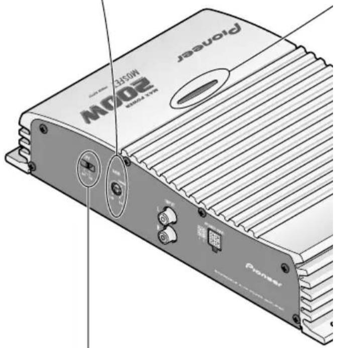 PIONEER GM-X362 - Gain Control - 1