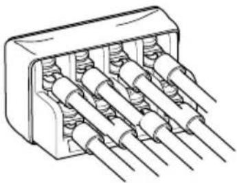 PIONEER GM-X564 - Connecting the Speaker Terminals - 4