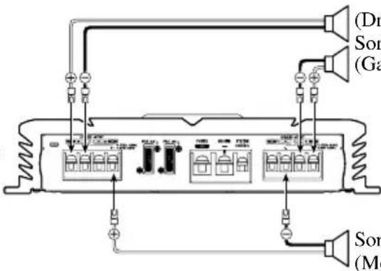 PIONEER PRS-A700 - Mode trois voies - 2
