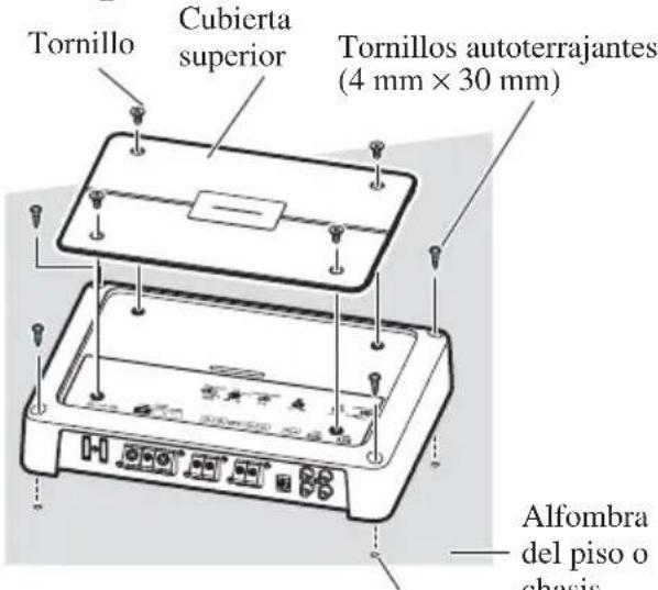 PIONEER PRS-D1200M - Recolocación de la cubierta superior - 1