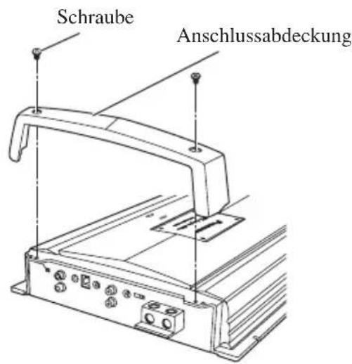 PIONEER PRS-D1200SPL - Wiederanbringen der Anschlussabdeckung - 1
