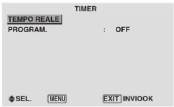 PIONEER PDP-42MVE1 - Menu delle impostazioni Option3 Utilizzo del temporizzatore - 1