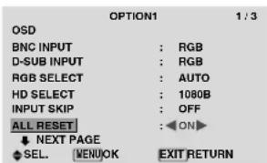PIONEER PDP-42MVE1 - Resetting to the default values - 1