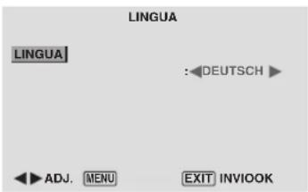 PIONEER PDP-42MVE1 - Impostazione della lingua dei menù - 1