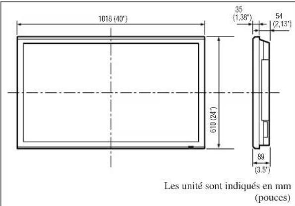 PIONEER PDP-42MVE1 - REMARQUE : - 1