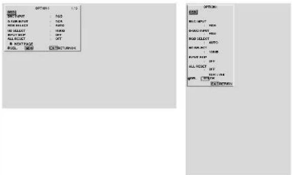 PIONEER PDP-42MVE1 - ■ OSD ANGLE settings - 1