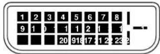 PIONEER PDP-42MVE1 - DVI-D 24-pin connector (Digital) - 1