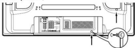 PIONEER PDP-507XG - Encaminhamento dos cabos - 1