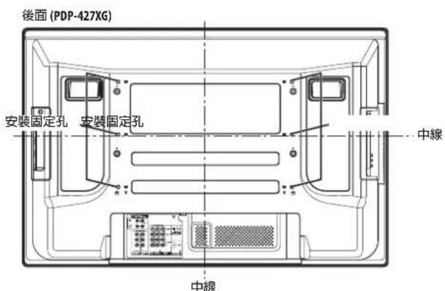 PIONEER PDP-507XG - 安裝其他部件時 - 2