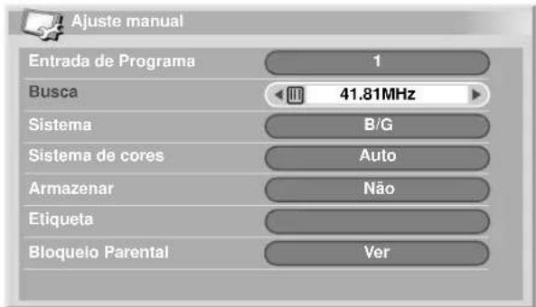 PIONEER PDP-R04G - Utilização do ajuste manual - 2