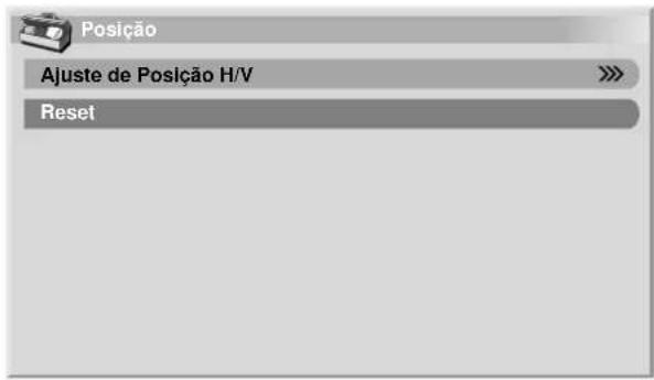 PIONEER PDP-R04G - Ajuste das posições da imagem (apenas modo AV) - 1