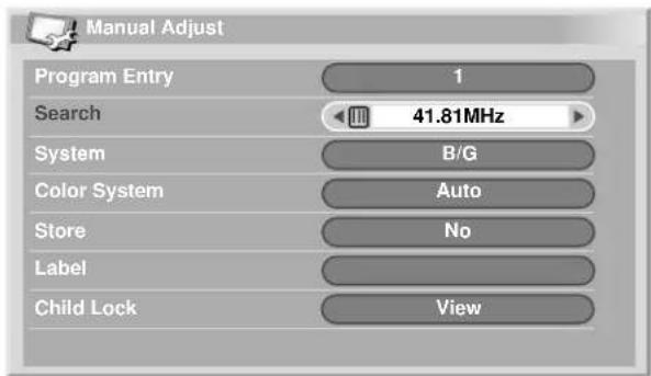 PIONEER PDP-R04G - Using Manual Adjust - 2