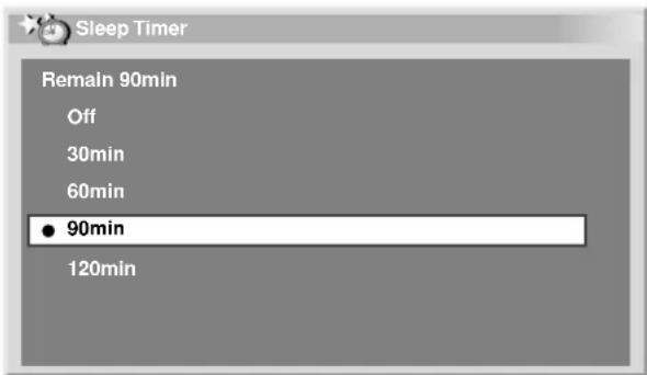 PIONEER PDP-R04G - Sleep Timer - 1