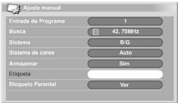 PIONEER PDP-R04G - Etiquetação dos canais de TV - 1