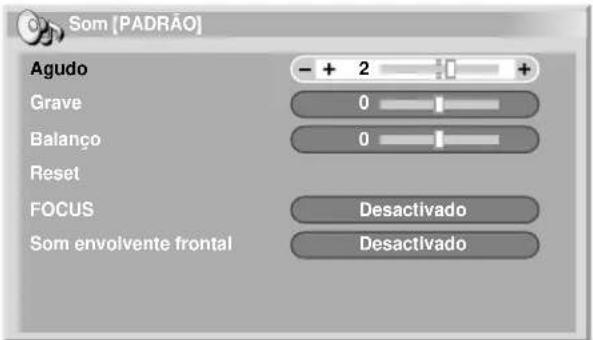 PIONEER PDP-R04G - Ajustes do som - 1