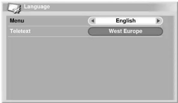 PIONEER PDP-R04G - To select a language for on-screen display - 1