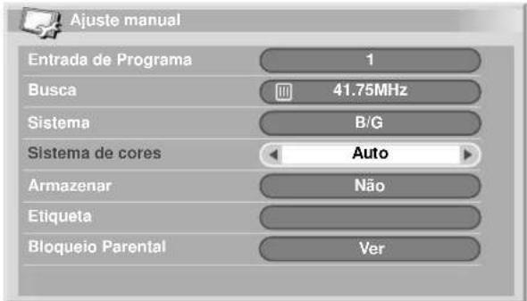 PIONEER PDP-R04G - Utilização do ajuste manual - 4