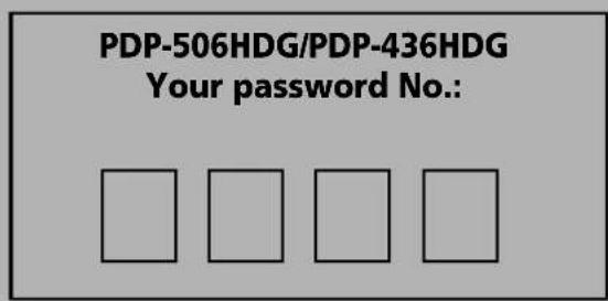 PIONEER PDP-R06G - NOTE - 1