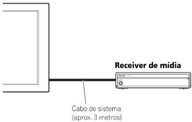 PIONEER PDP-R06G - Instalação do receiver de mídia - 1