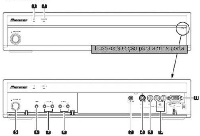 PIONEER PDP-R06G - Receiver de mídia - 1