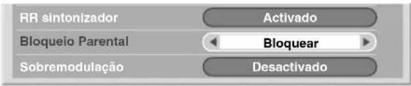 PIONEER PDP-R06G - Definição do bloqueio parental - 2