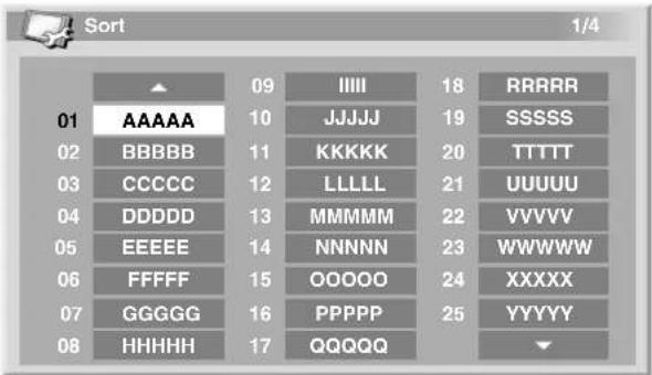 PIONEER PDP-R06G - Sorting preset TV channels - 1