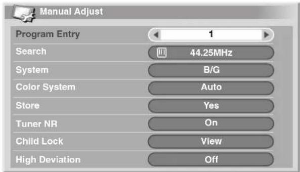 PIONEER PDP-R06G - Using Manual Adjust - 1