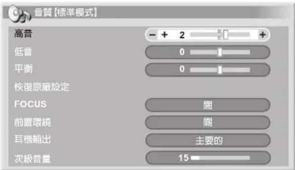 PIONEER PDP-R06G - 聲音調整 - 1