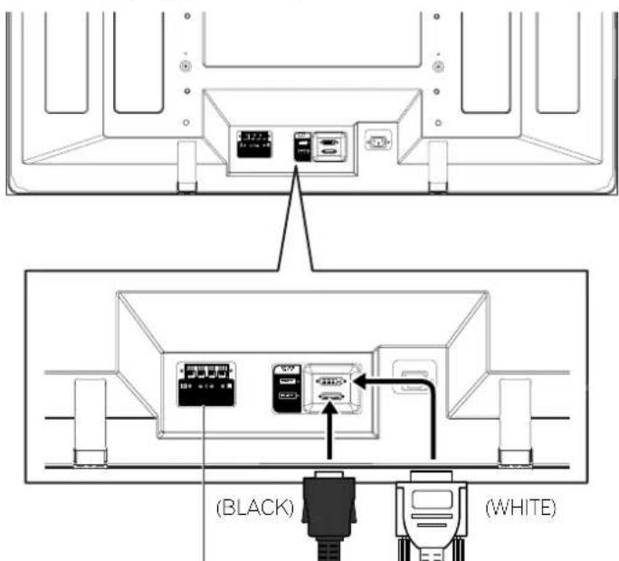 PIONEER PDP-R06G - Connecting the system cable - 1