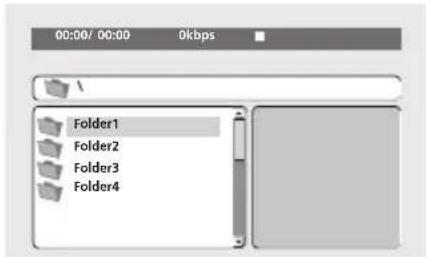 PIONEER XV-EV700 - Browsing WMA, MP3, DivX video and JPEG files with the Disc Navigator - 1