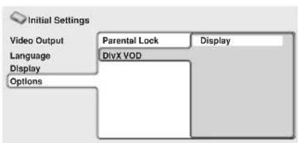 PIONEER XV-EV700 - Displaying your DivX VOD registration code - 1