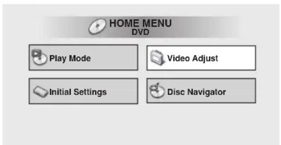 PIONEER XV-HTD7 - Video Adjust - 1