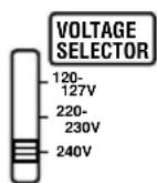 PIONEER XV-HTD7 - LINE VOLTAGE SELECTOR SWITCH - 2